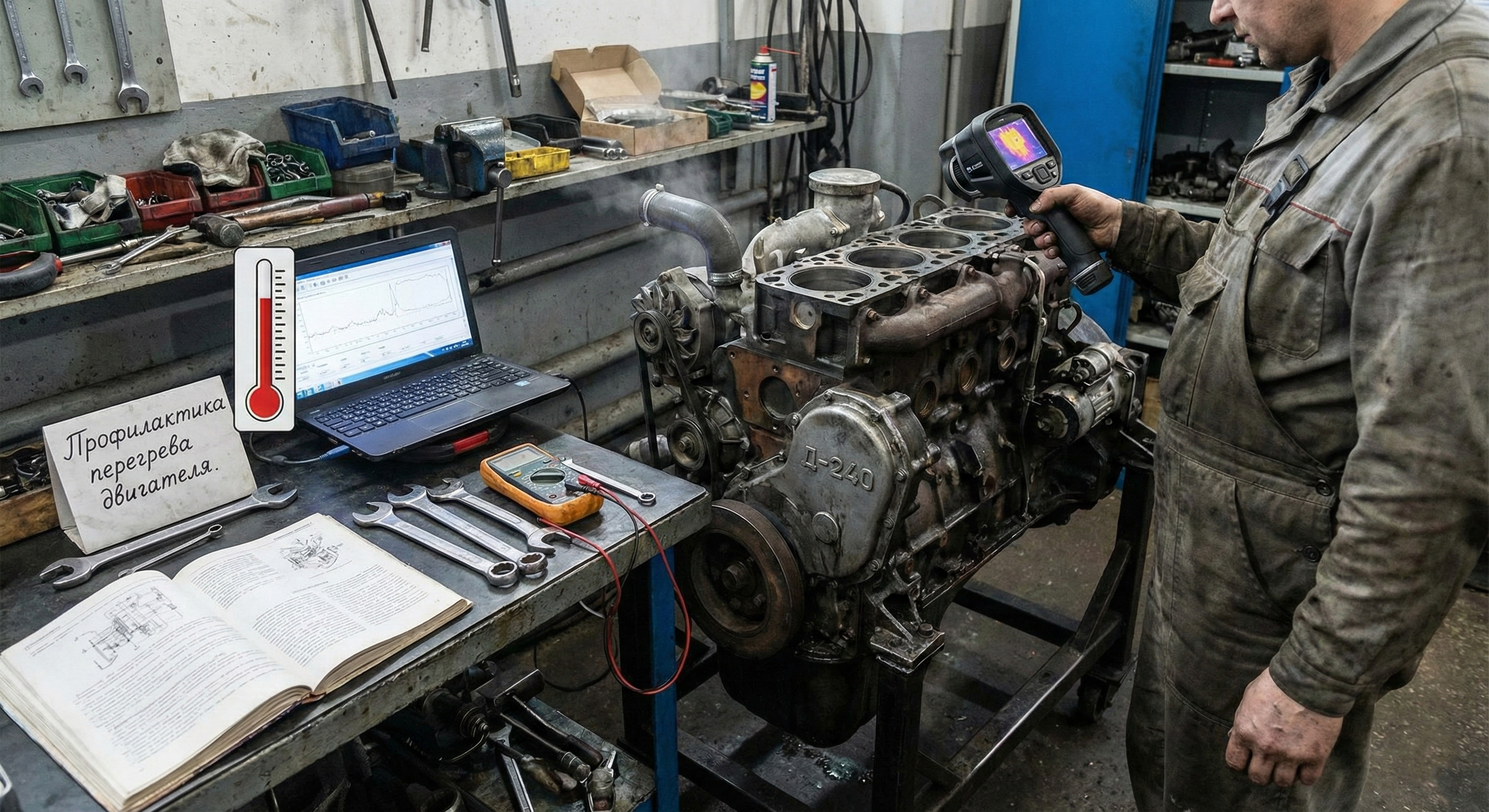 Двигатель МТЗ Д-240