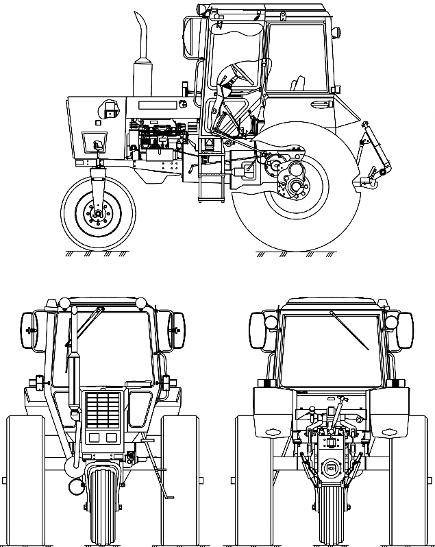 Схема зарядки трактора мтз 1221